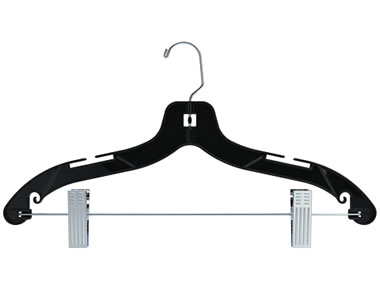 811b - 17 Inch Plastic Suit Hanger
